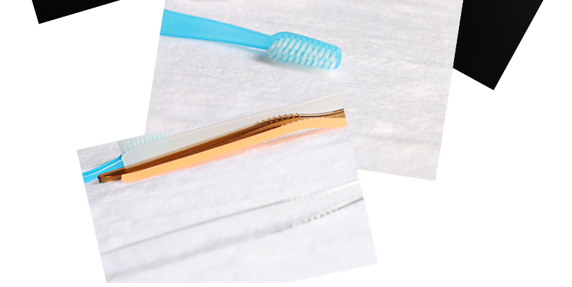 优质刷毛，健康卫生，保护牙齿；刷柄处便于抓握，简单更方便